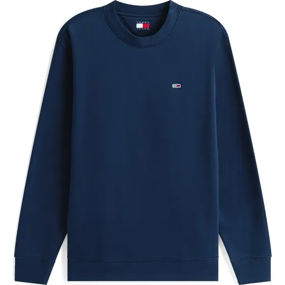 Tommy Jeans Suéter Azul Oscuro con Logotipo Bordado - Talla M