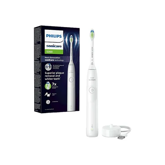 Philips Sonicare HX7108/01 Serie 5300 Cepillo Eléctrico Blanco