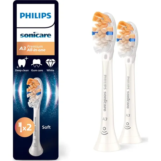 Philips Sonicare HX9092/87 All-in-One Cabezales de Recambio, 2 piezas