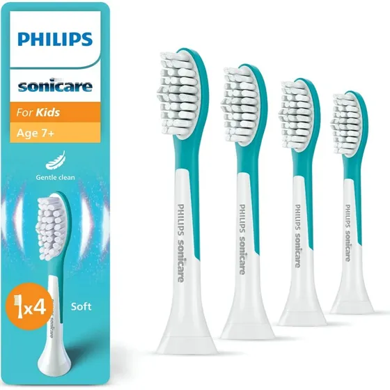 Philips Sonicare Kids HX6044/90 - Pack de 4 Recambios para 7+ años