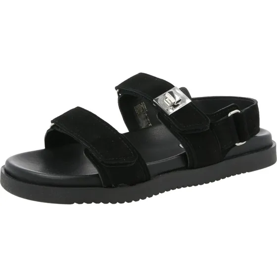 Sandalias Steve Madden Mona-E de Ante para Mujer - Negro