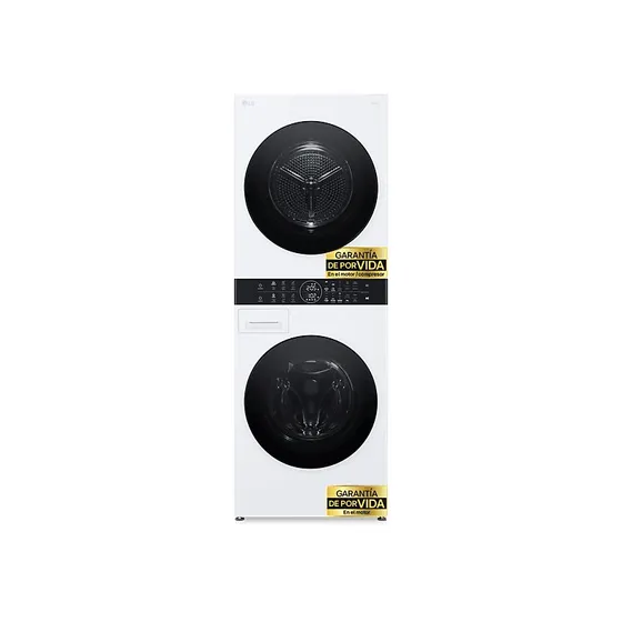 LG WT1210WWF WashTower Lavadora y Secadora 12/10 kg Blanco