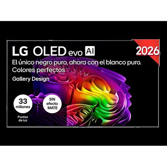 LG OLED 77" 77G64LW Smart TV 4K con Procesador α11 AI Gen3
