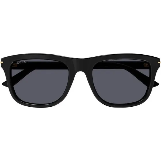 Gucci GG1444S Gafas de Sol Cuadradas para Hombre - Negro/Gris