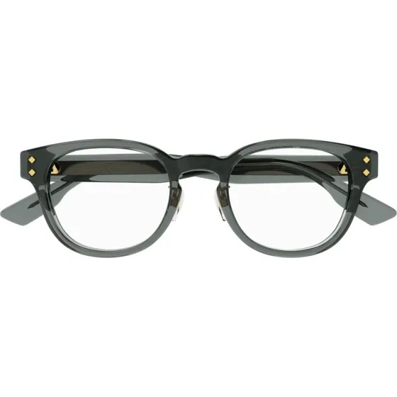 Gucci GG1470OJ Gafas de Vista Redondas Gris para Hombre