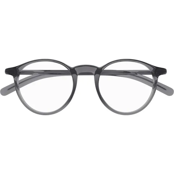 Montblanc MB0329O Gafas de Vista Redondas Gris para Hombre
