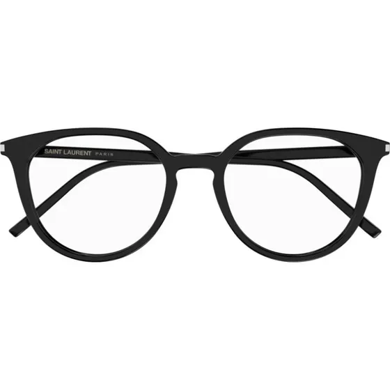 Saint Laurent SL 681/F Gafas de Vista Redondas Unisex Negro