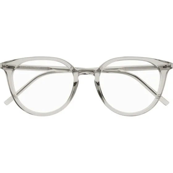 Saint Laurent SL 681/F Gafas de Vista Redondas Marrón Beige