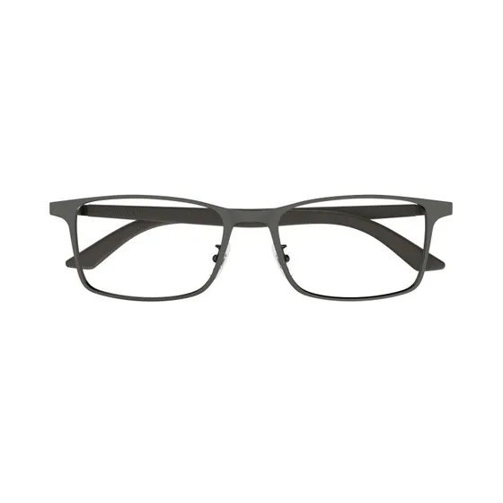 Montblanc MB0361O Gafas de Vista Cuadradas para Hombre en Gris