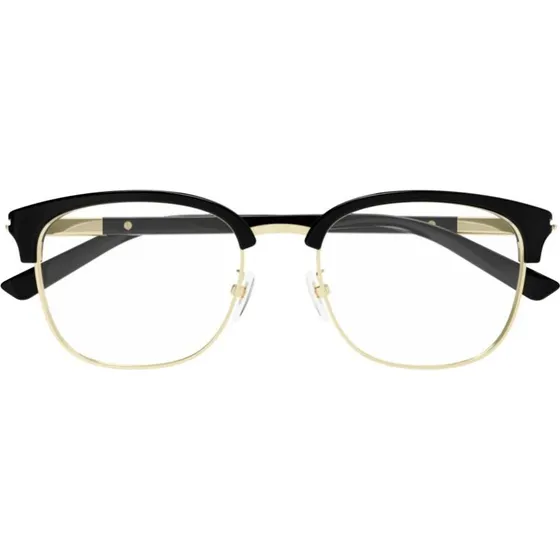 Gucci GG1901OA Gafas de Vista Redondas para Hombre en Negro