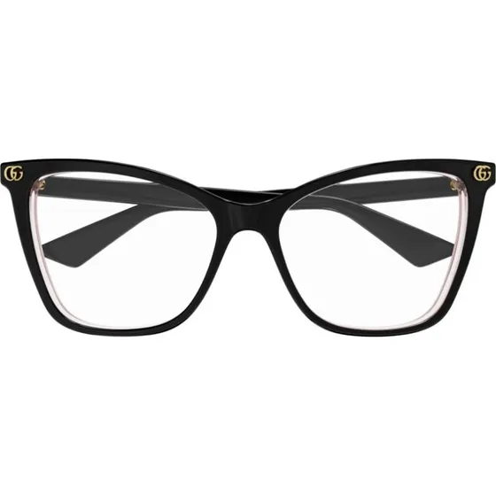 Gucci GG1817O Gafas de Vista Ojo de Gato para Mujer - Negro