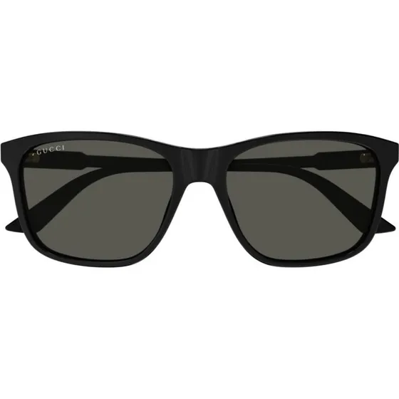 Gucci Gg1819s Gafas de Sol Cuadradas Hombre Negro Gris 57mm