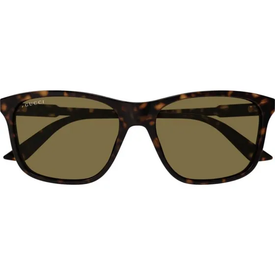 Gucci Gg1819s Gafas de Sol Cuadradas Hombre Habano Marrón 57mm
