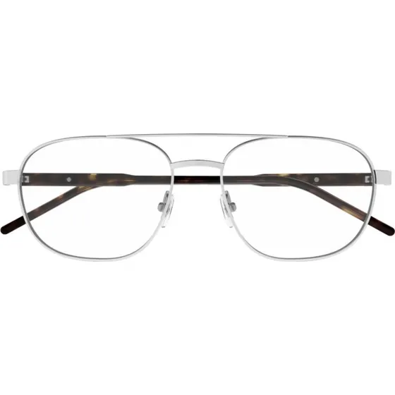 Gucci GG1800O Gafas de Vista Hombre Cuadradas Plata