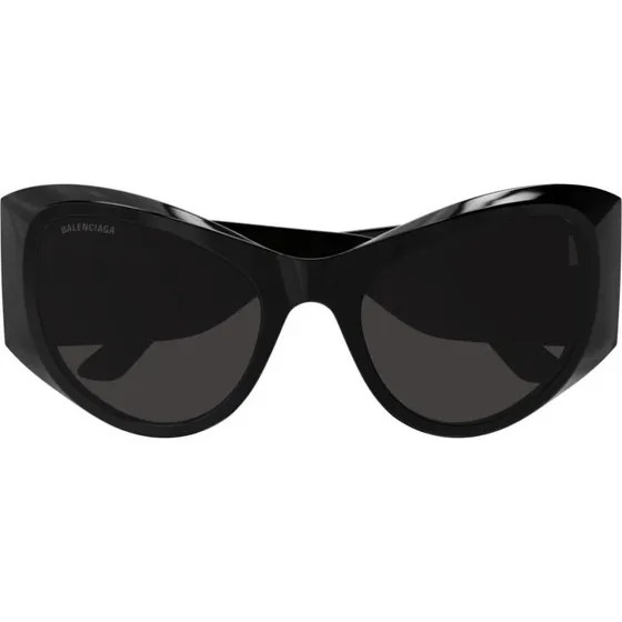 Balenciaga BB0393S Gafas de Sol Mariposa Negro/Gris 57mm
