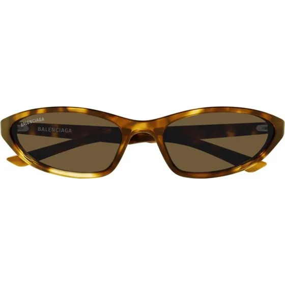 Balenciaga BB0402S Gafas de Sol Cuadradas Habano Marrón