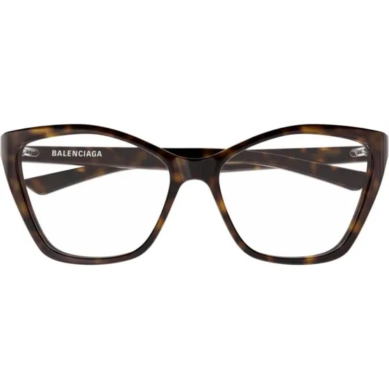 Balenciaga BB0405O Gafas de Vista Mariposa Color Habano