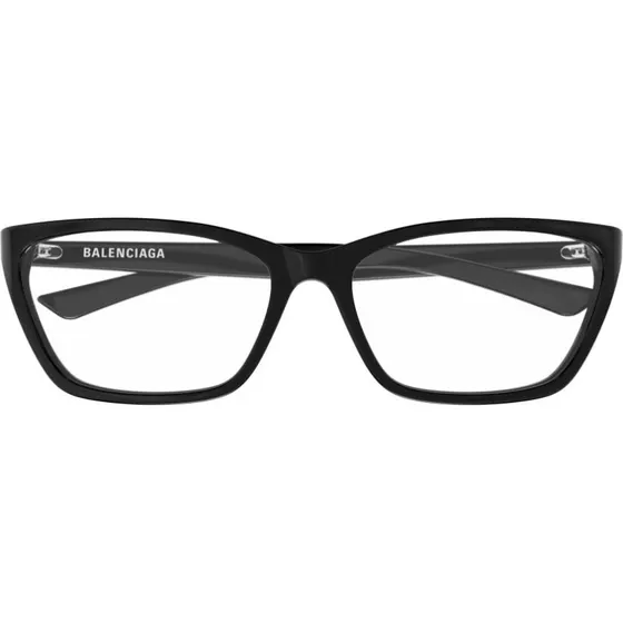Balenciaga BB0406O Gafas de Vista Ojo de Gato Negro para Mujer