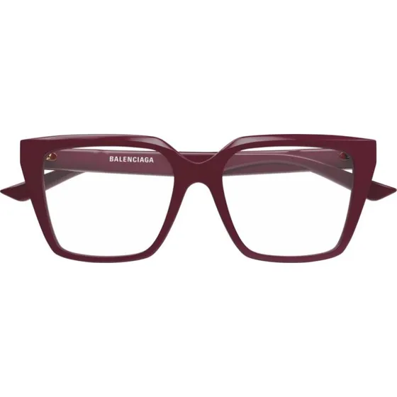 Balenciaga BB0130O Gafas de Vista Mariposa Rojo para Mujer
