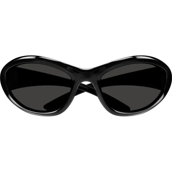 Balenciaga BB0384SA Gafas de Sol Cat Eye Negro Gris Unisex