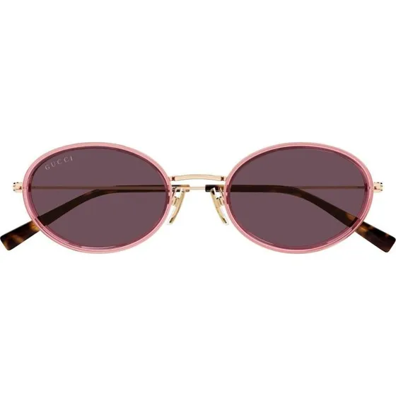 Gucci GG1980S Gafas de Sol Redondas Rosa y Morado 52mm