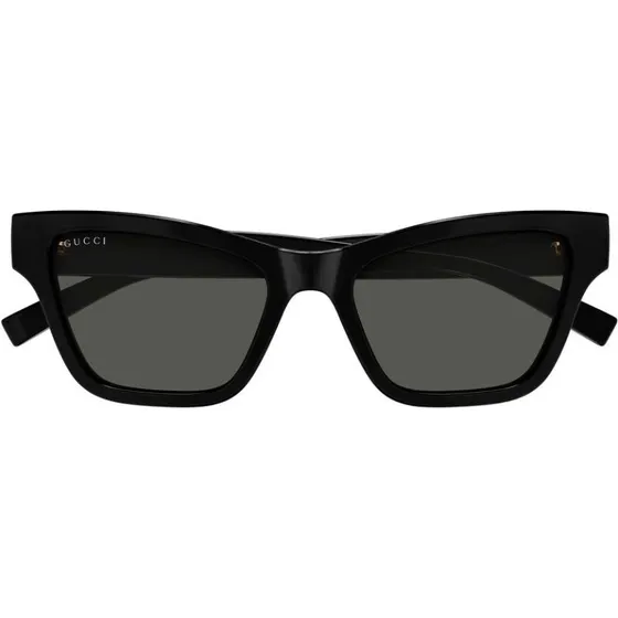 Gucci Gg1982s Gafas de Sol Ojo de Gato Negro y Gris 53mm