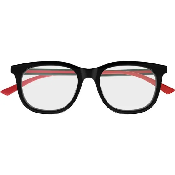 Gucci GG1990O Gafas de Vista Geométricas para Mujer en Acetato Negro