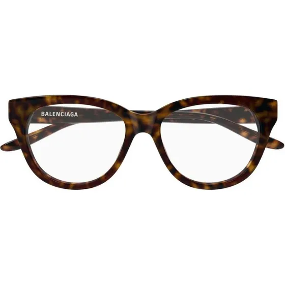 Balenciaga BB0441O Gafas de Vista Mariposa Habano Mujer