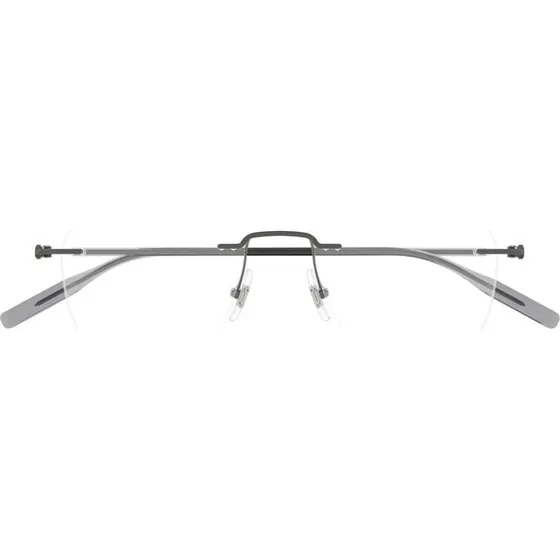 Montblanc MB0430O Gafas de Vista Redondas para Hombre - Negro