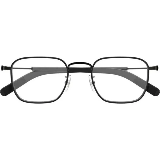 Montblanc MB0424O Gafas de Vista Cuadradas para Hombre en Negro