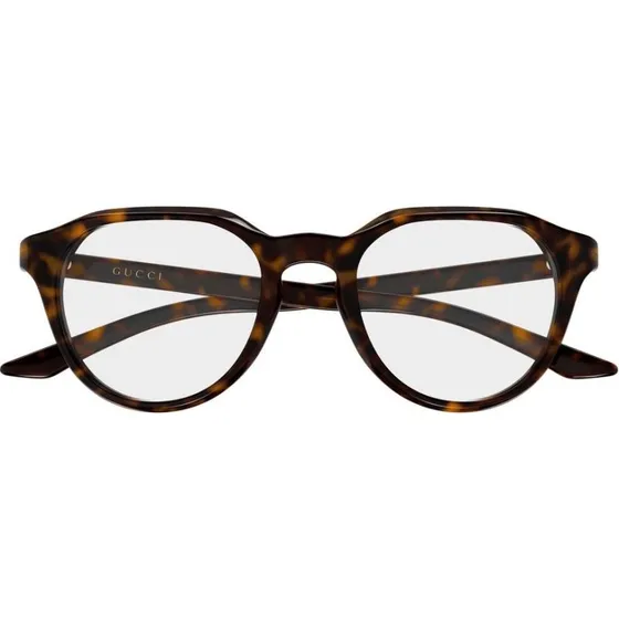 Gucci GG2083O Gafas de Vista Redondas Hombre Color Habano