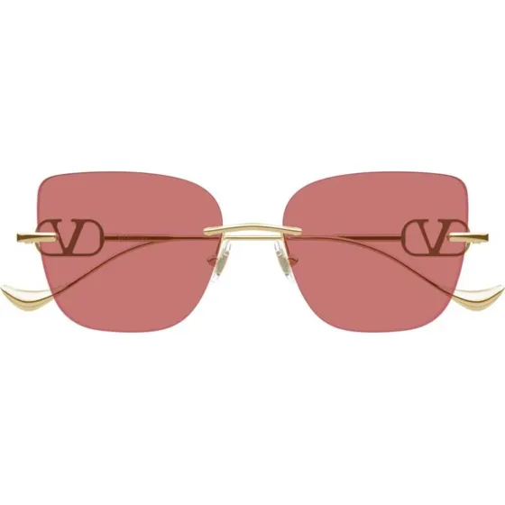 Valentino VG0033S Gafas de Sol Ojo de Gato Oro Rosa 54mm