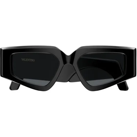 Valentino VG0006S Gafas de Sol Mariposa Negro Gris 53mm