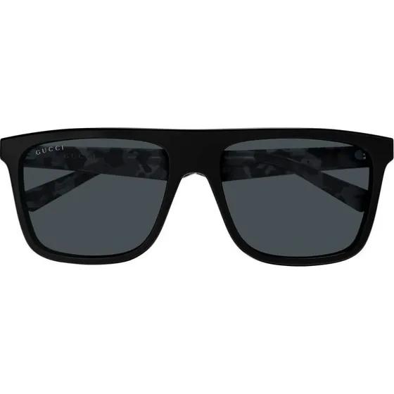 Gucci Gg2182s Gafas de Sol Cuadradas para Hombre - Negro y Gris