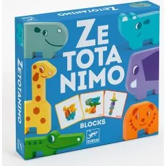 Djeco Ze Totanimo - Juego de Construcción de Madera