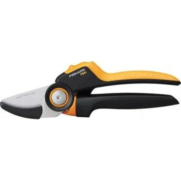 Fiskars P941 X-Series Tijeras de Podar Anvil Negro/Naranja