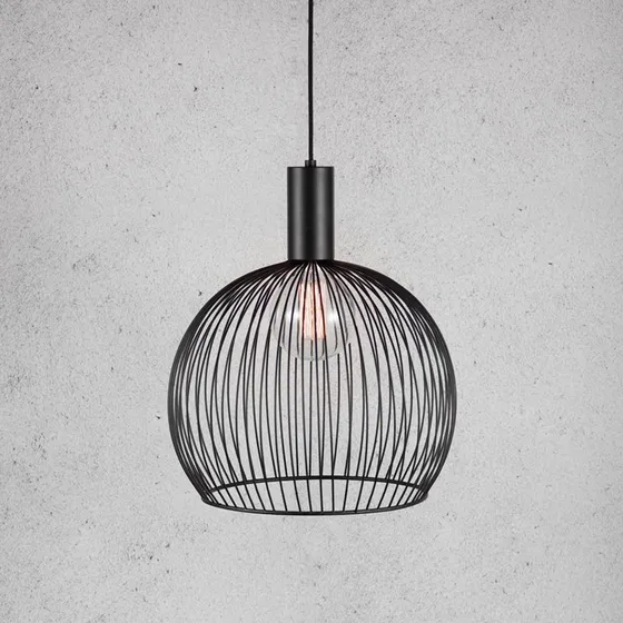 Lámpara colgante Aver 40 cm Nordlux - Diseño Escandinavo Negro