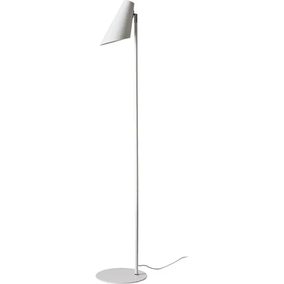 Dyberg Larsen Cale Lámpara de Pie de Metal Blanco