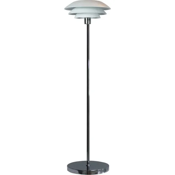 Dyberg Larsen DL31 Lámpara de Pie de Metal Blanca Ø 31cm