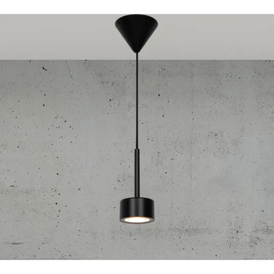 Nordlux Lámpara Colgante Clyde Negro - Diseño Escandinavo