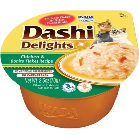 Churu Dashi Delights Pollo y Bonito 70g