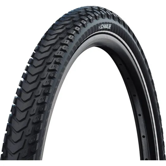 Schwalbe Marathon Mondial 28x2.25" Rígida Negra Reflex