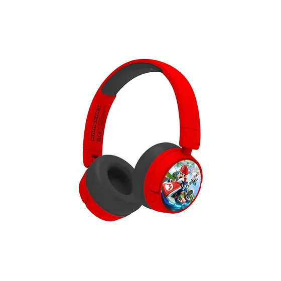 Fr-Tec Auriculares Infantiles Mario Kart Junior Wireless - Rojo