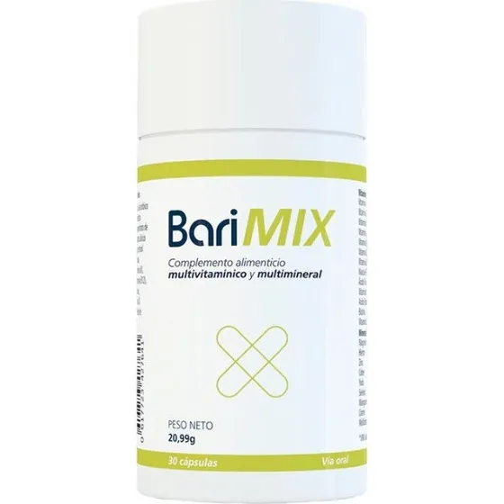 Barimix 30 cápsulas - Suplemento Multivitamínico y Multimineral