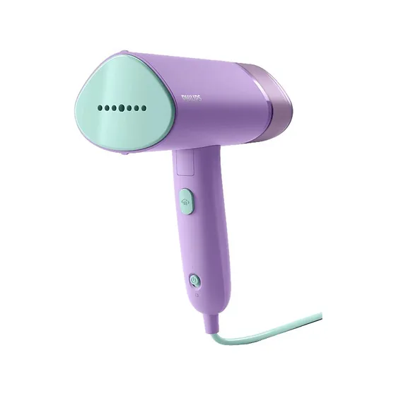 Philips STH3010/30 Cepillo de Vapor y Plancha Serie 3000, 1000W, Morado