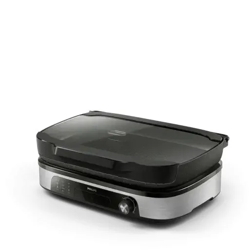 Philips Plancha-parrilla HD6212/90 con Tapa Smoker