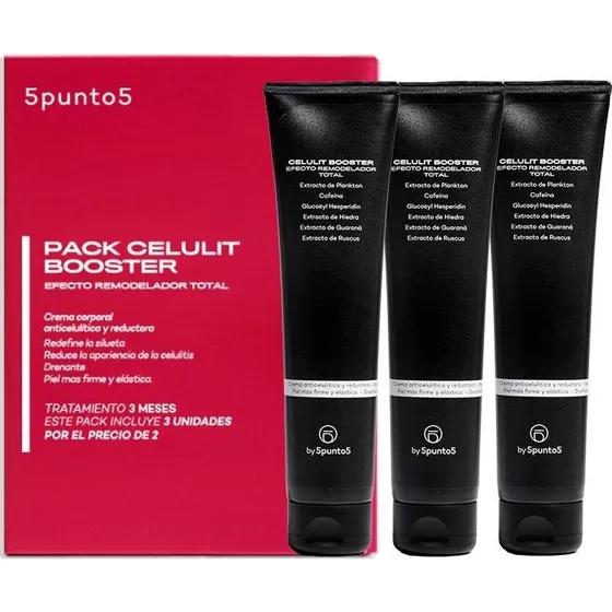 5punto5 Celulit Booster Pack 3 Meses (3x125 ml)