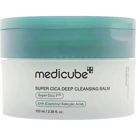 Medicube Super Cica Bálsamo Limpiador Facial con Centella Asiática, 100 ml