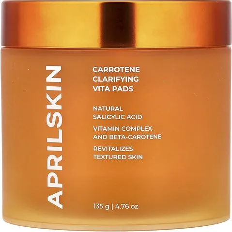 APRILSKIN Carrotene Clarifying Vita Pads - 60 Almohadillas (135g)