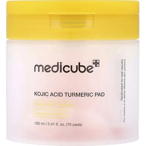 Medicube Kojic Acid Turmeric Pad - 70 Almohadillas